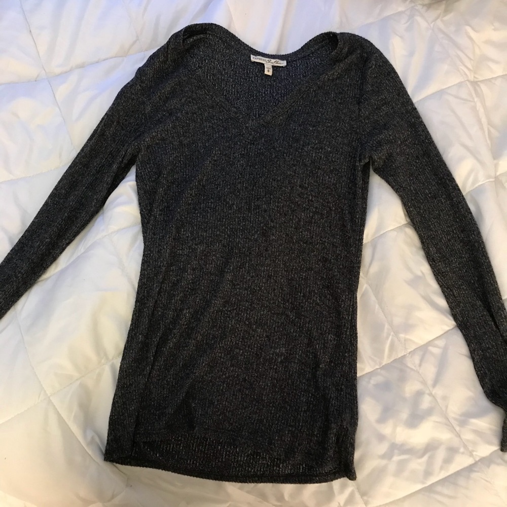 Express gray sweater shirt!